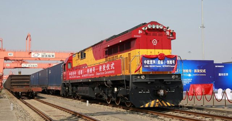 The first train of the Iron Silk Road debuted in Turkey-OBOR Invest(2)