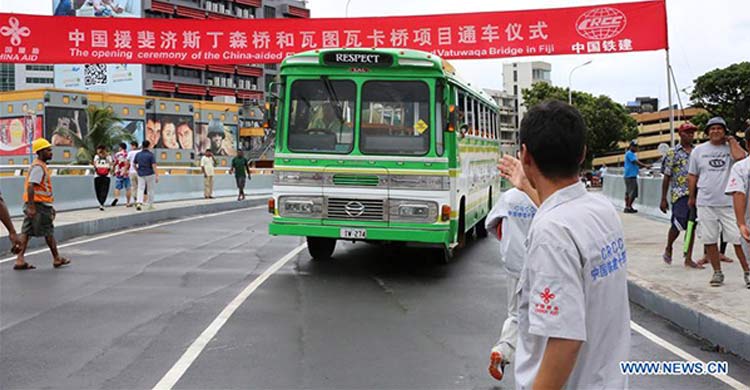 China-aided bridges open in Fijian capital, cementing bilateral friendship-OBOR Invest