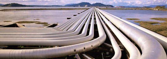 Gas pipeline construction